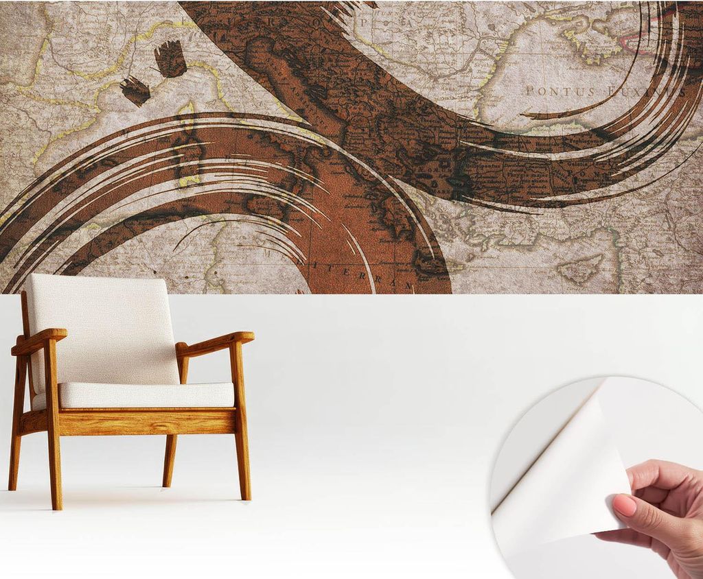 Fototapete selbstklebend - 250x104 cm - Tapete - Wandtapete - Wandbilder - Klebefolie - Dekofolie - Tapete Folie - Wand - Dekoration - Wohnzimmer -...