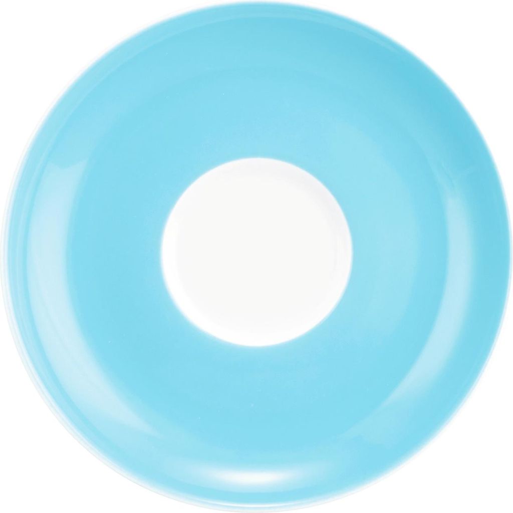 Seltmann Weiden Liberty Pure Colors lagoon blue Teeuntertasse 13 cm