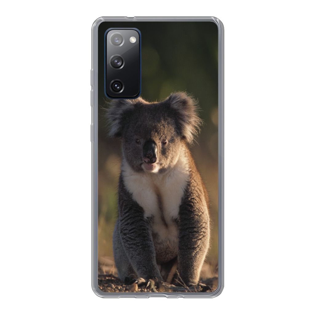 MuchoWow Handyhülle Schutzhülle Hülle für Samsung Galaxy S20 FE Koala - Sonne - Tier - Kinder - Jungen - Mädchen Silikon Softcase Handy Hül...