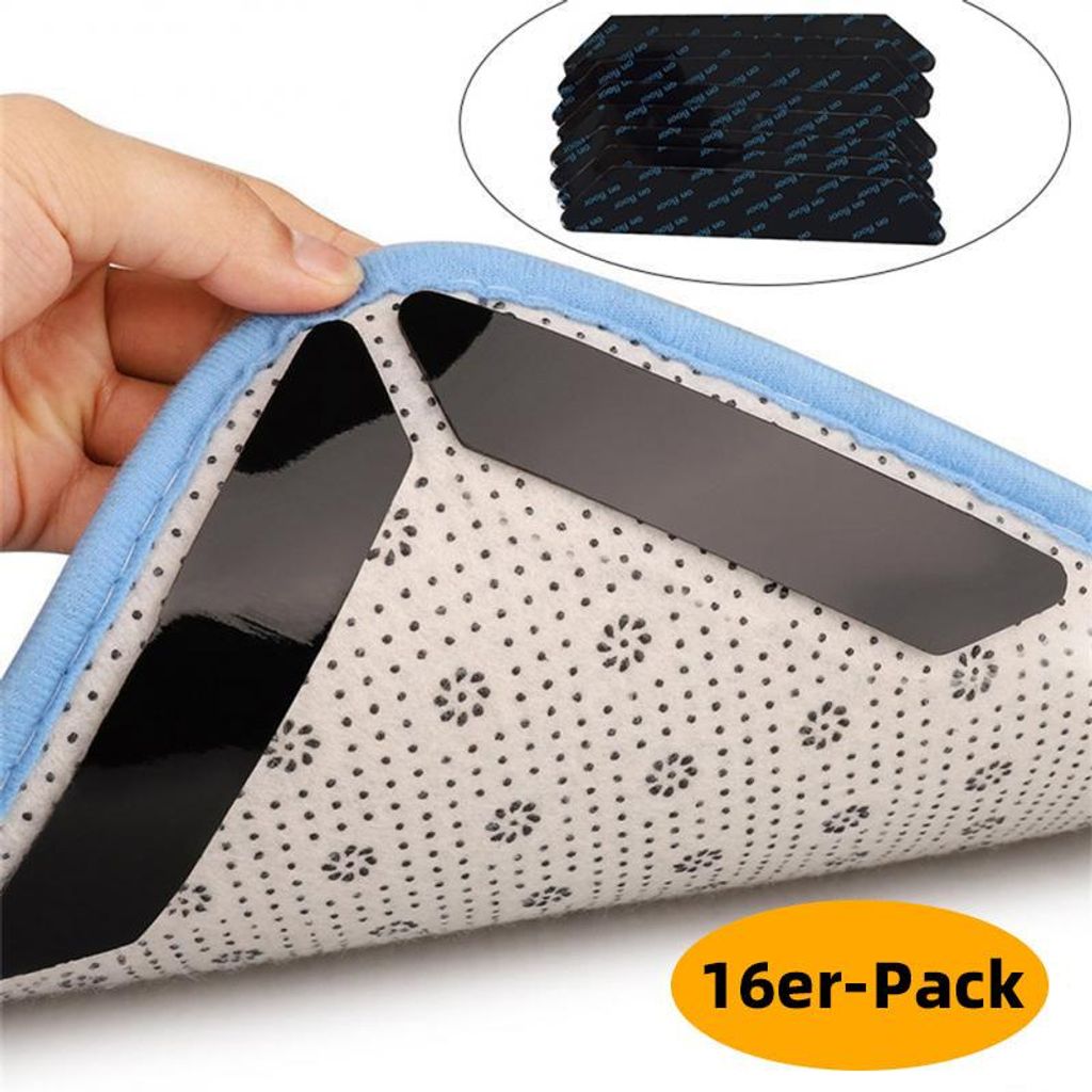 16er-Pack Antirutschmatte Teppichstopper Teppichgreifer Pad Produktbild 