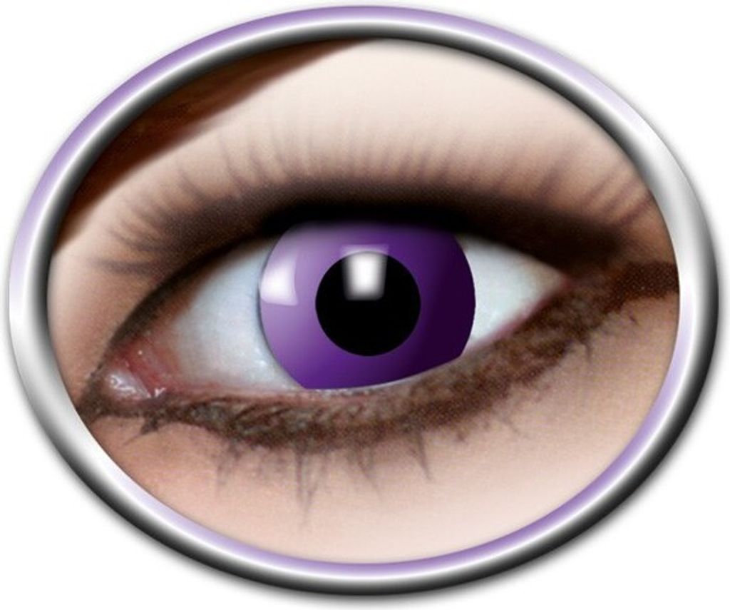 Zoelibat 3 Monats‑Kontaktlinsen Purple Gothic für violette, Produktbild 