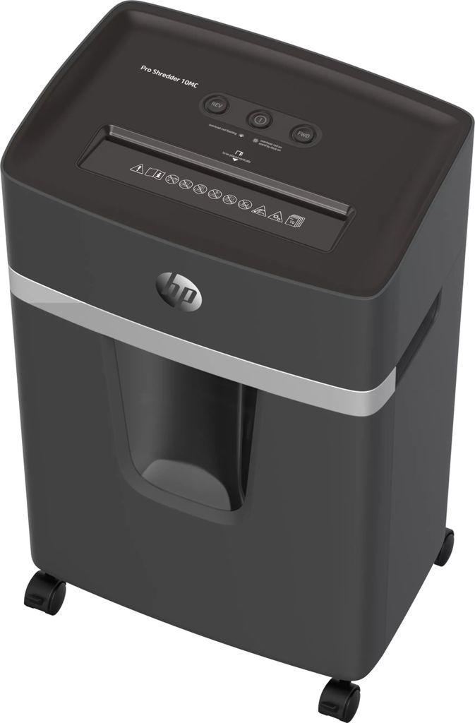 HP Pro Shredder 10MC, Trhanie na malé častice, 22 cm, 2 mm, Obrázok produktu 