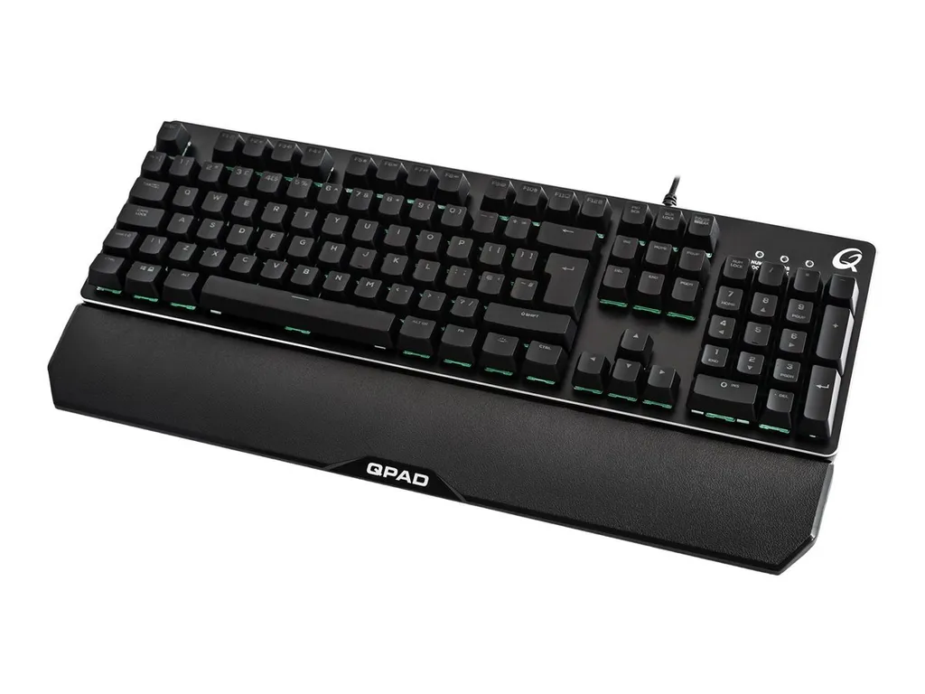 Clavier Gamer QPAD MK40 Pro Noir DE Layout - Performance Gaming Mécanique
