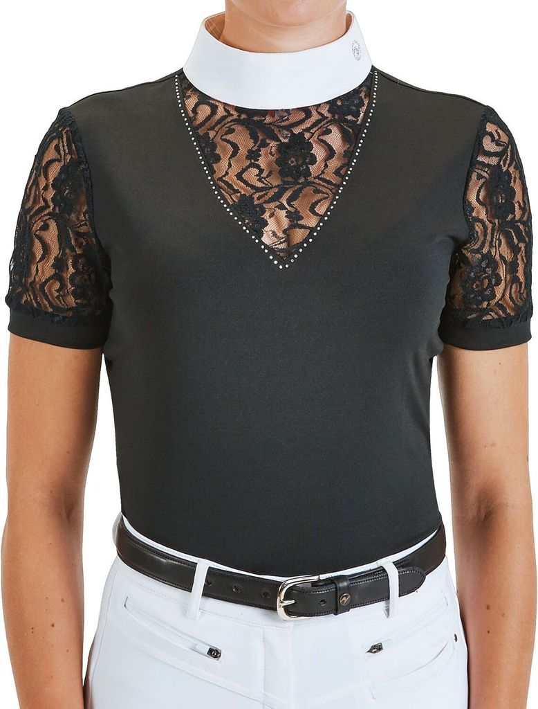BUSSE Turnier-Shirt Ravenna Schwarz L