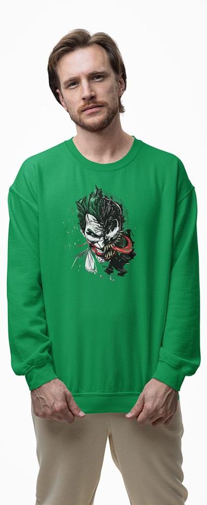 D&B Design Uni Pullover SWMO00017 Joker Grün-Größe XL