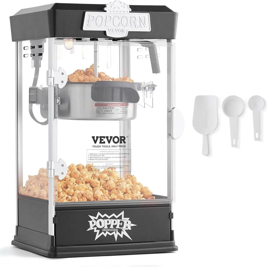 Macchina per Popcorn da Tavolo 4 Oz - Ideale per Feste di Compleanno