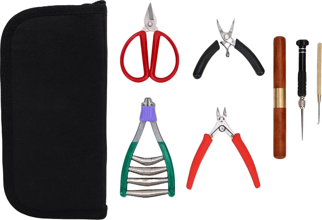 Set d'outils de cordage badminton avec alêne et pince de précision