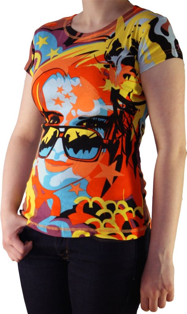 Hayes - All-Overprint, Frauenshirt