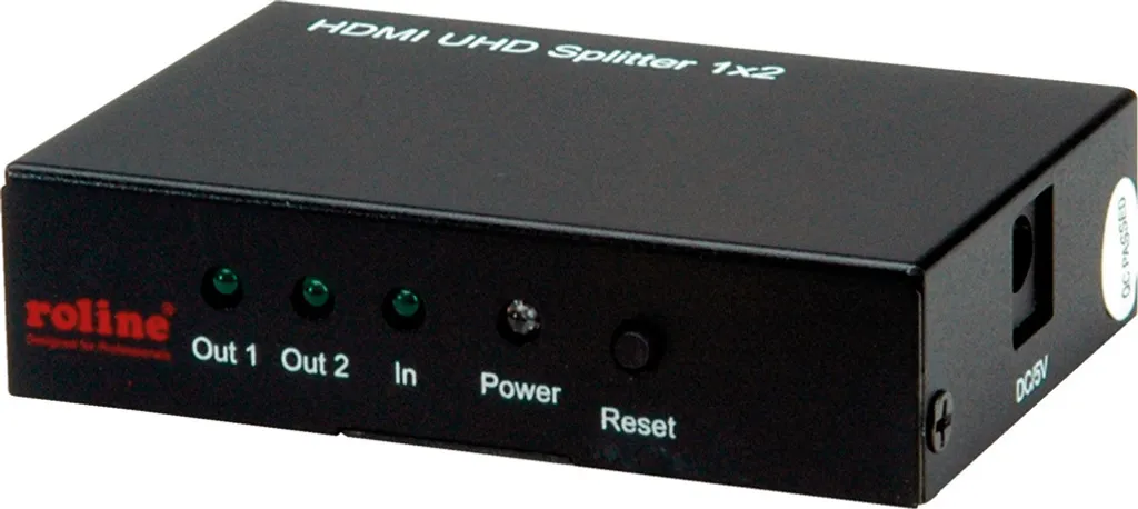 Roline Splitter HDMI 4K - Soluzione Elegante per Distribuzione Video