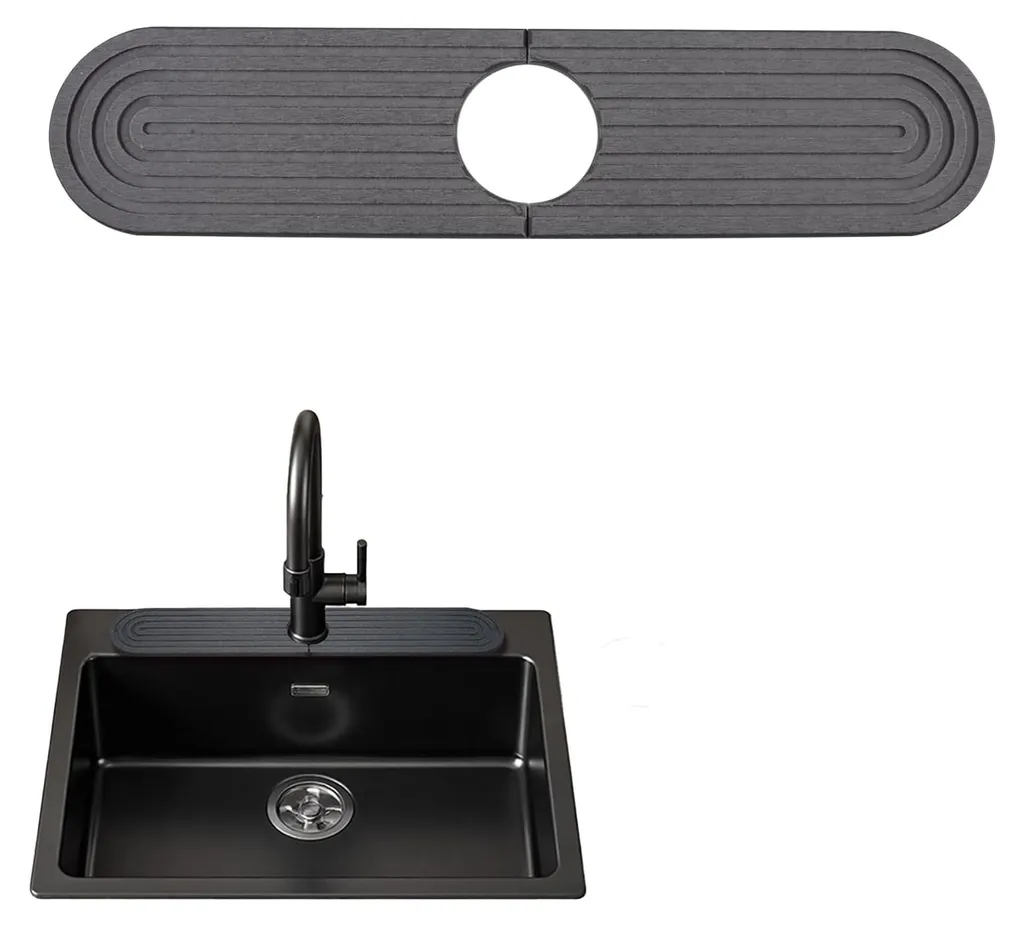 Protection de Robinet pour Plan de Travail - Tapis Pierre Cuisine et Bain