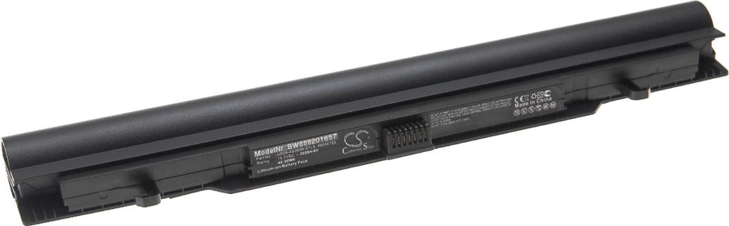 vhbw Akku kompatibel mit Medion Akoya MD98546, MD98734, MD98549, MD98596, MD98732, MD98733, MD98547, MD98548 Notebook (2600 mAh, 15,5 V, Li-Ion)