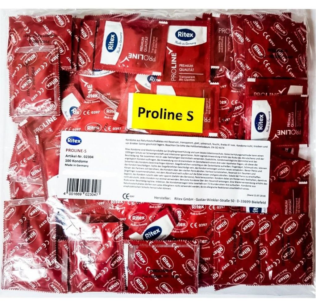 Ritex Proline S Kondome - 100 Stück im Polybeutel - Produktbild 