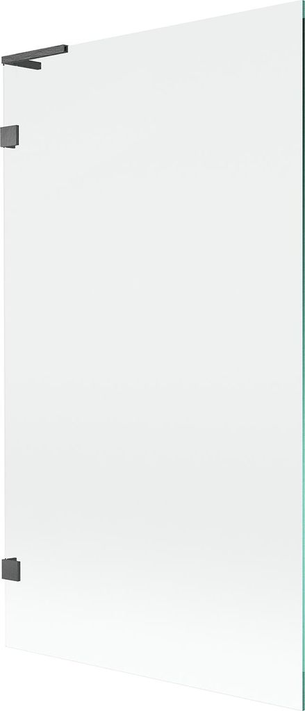 Mexen Lunar L Duschwand 1-flügelig 100 x 150 cm, transparent, gebürstet gun gray - 897L-100-000-66-00