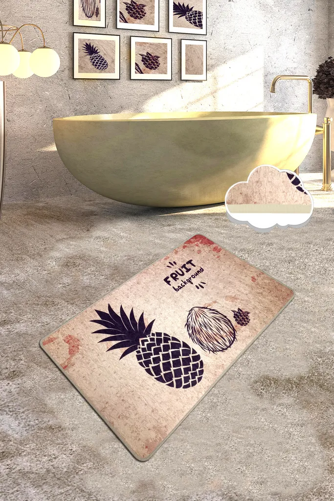 Tappetino Bagno Velluto 700g/m² Mijolnir Ecuador Multicolore - Lusso Vero