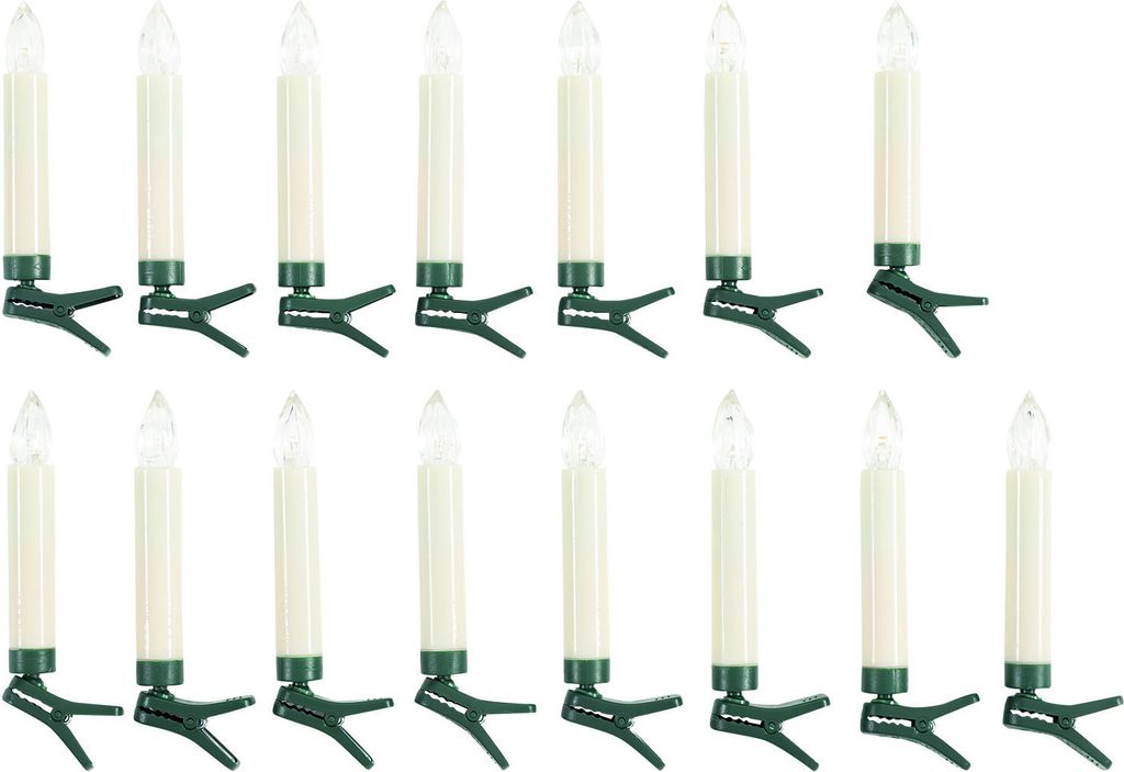 Livarno Home Weihnachts Christbaumkerzen LED kabellos Produktbild 1