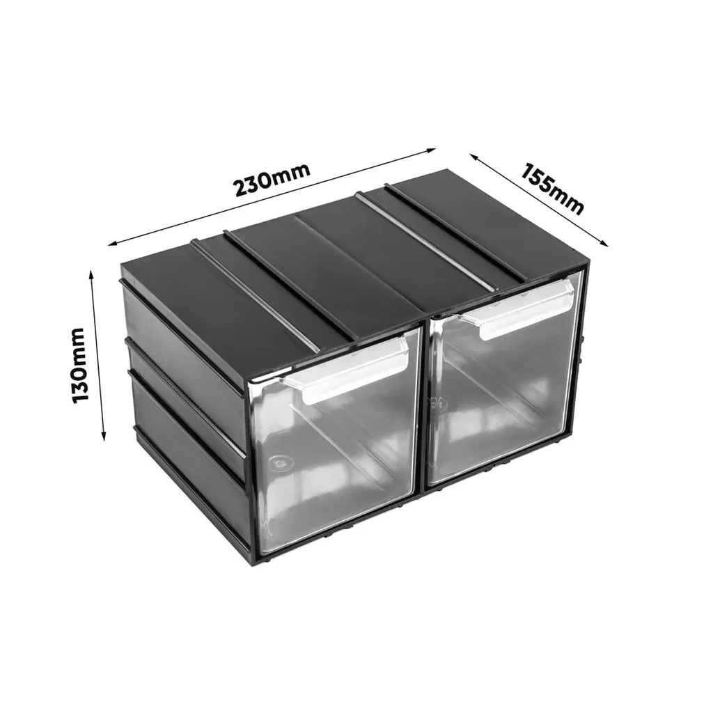 Armoire modulaire 92 cm : solution gain de place extensible et organisée - 7