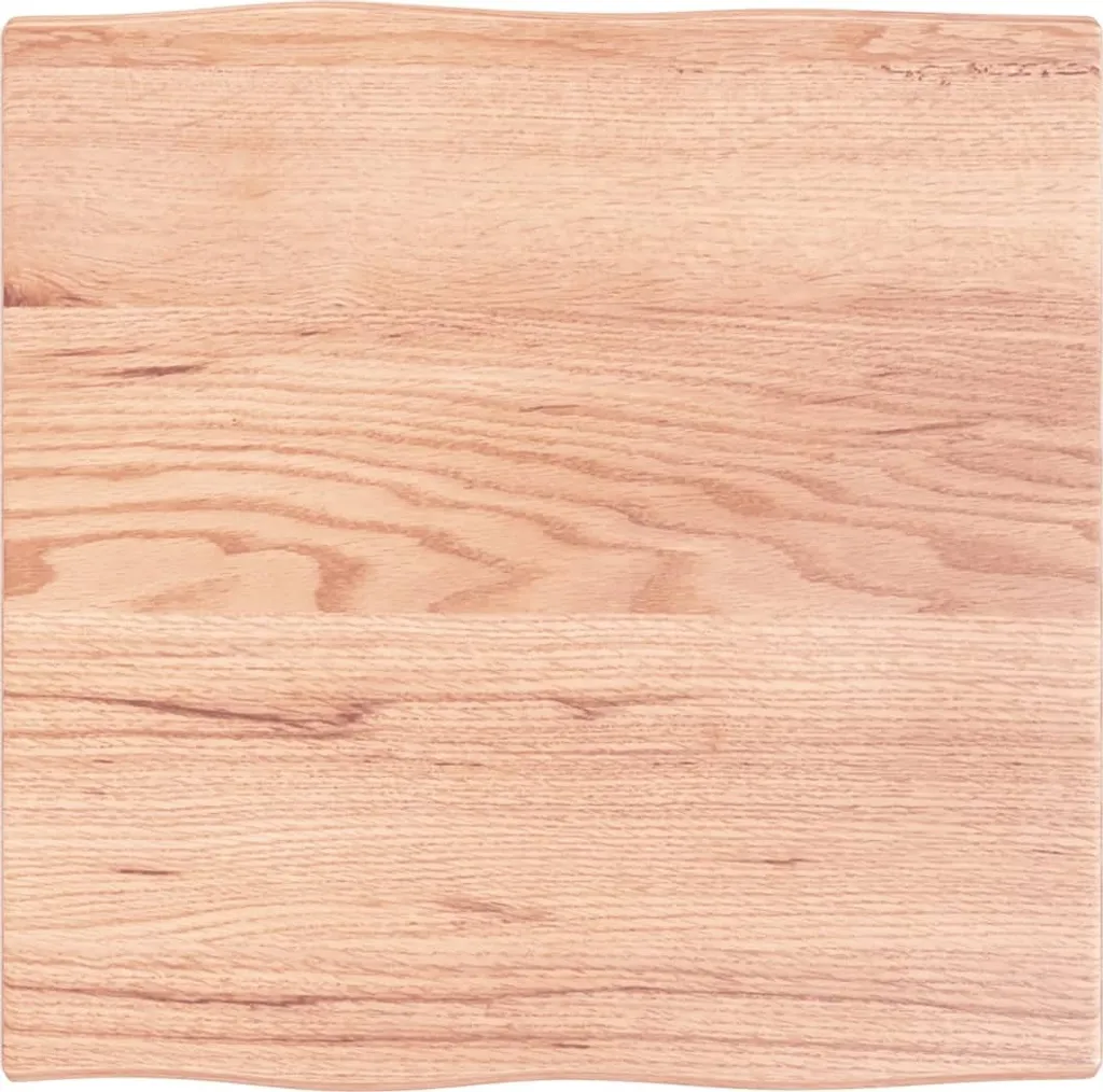 Piano Tavolo 60x60 Rovere Vero | Bordo Albero per Bar e Ristoranti