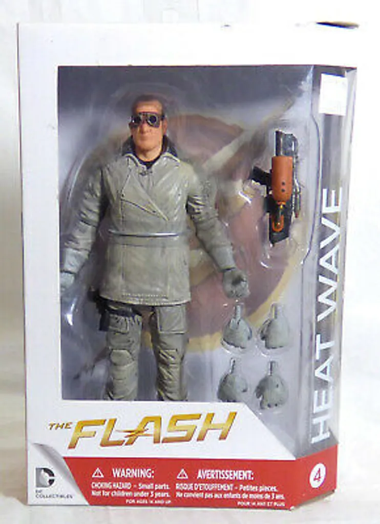 Figurine réaliste DC HEAT WAVE 4 17cm pour compléter votre équipe Rogues