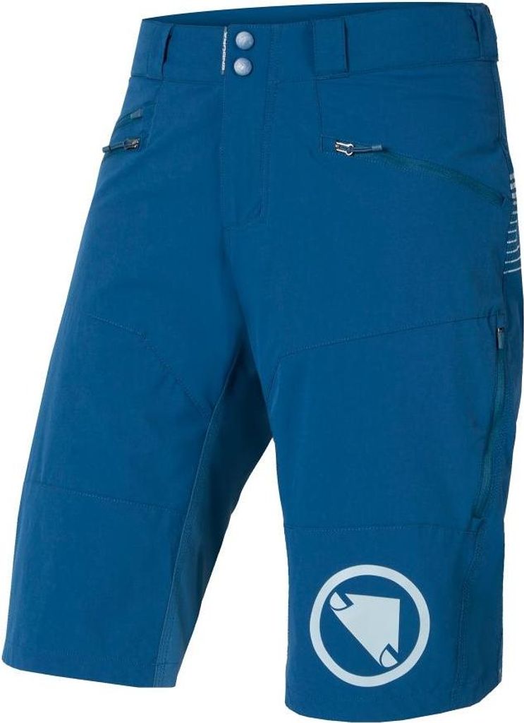 Endura SingleTrack Shorts II, Herren, Größe L, Farbe Blaubeere, robuste MTB-S...