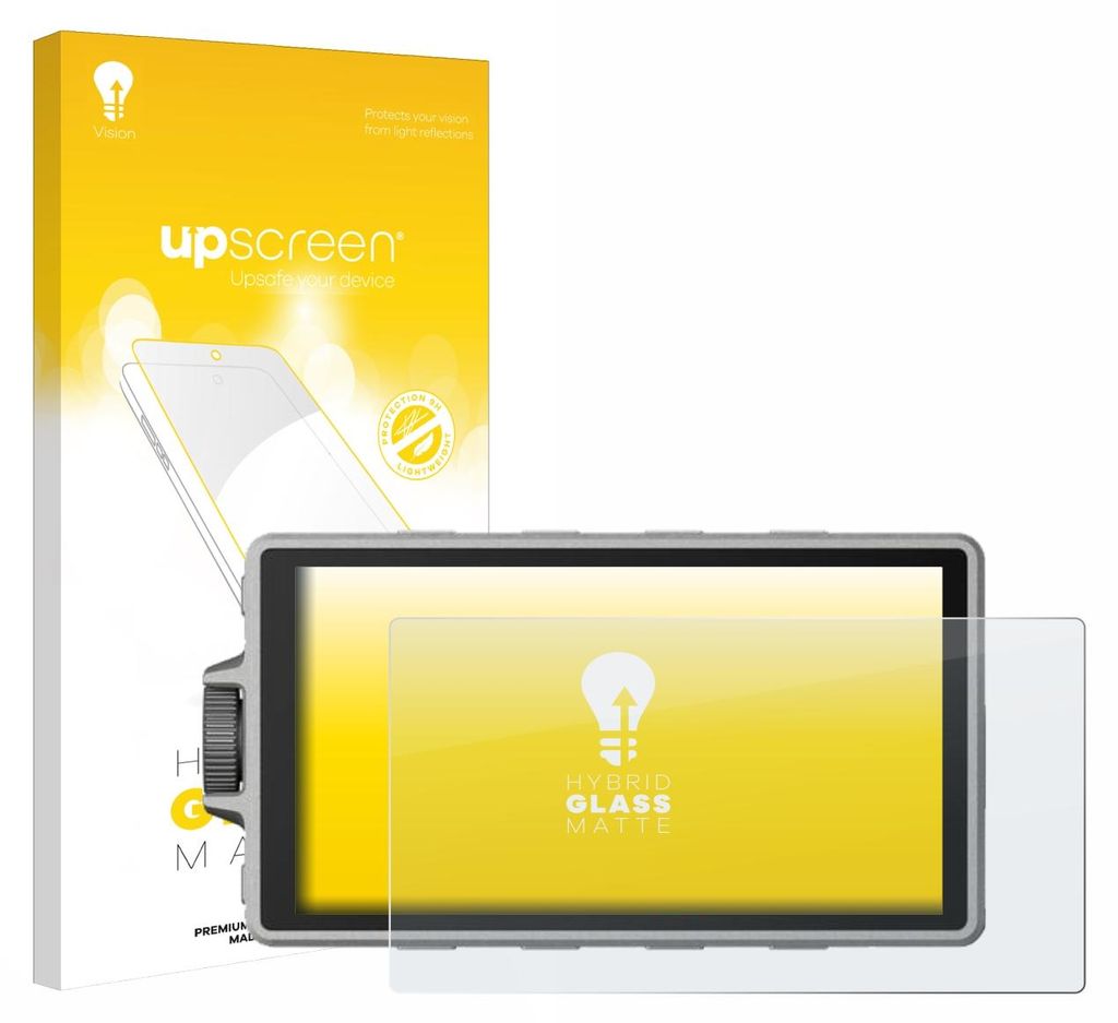 upscreen Entspiegelungs Schutzglas für DJI Ronin 4D Schutzfolie Panzer Folie Glas Display Schutz matt