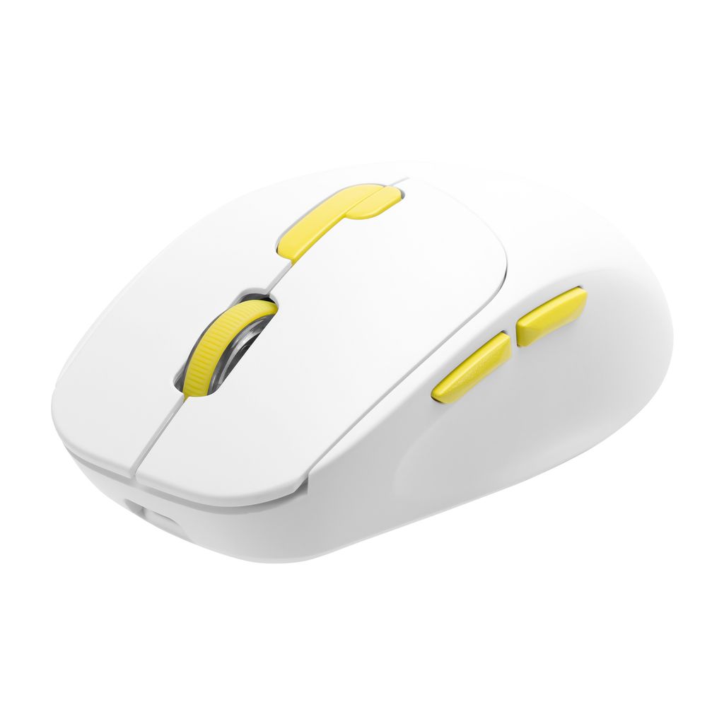 Marvo Scorpion M809WWH Kabellose Gaming-Maus, USB/Bluetooth, 1600 DPI, Weiß