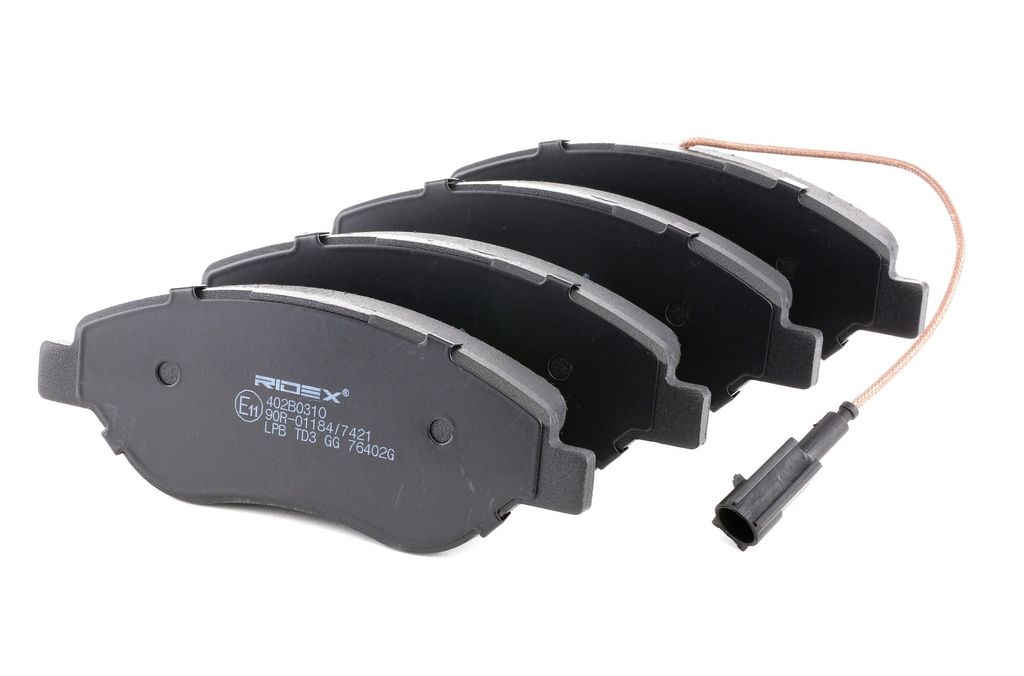 RIDEX Bremsbeläge Satz Vorne für FIAT BRAVO II (198) 402B0310