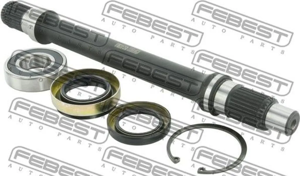 Arbre d'entraînement gauche FEBEST compatible Ford Ranger et Mazda BT-50