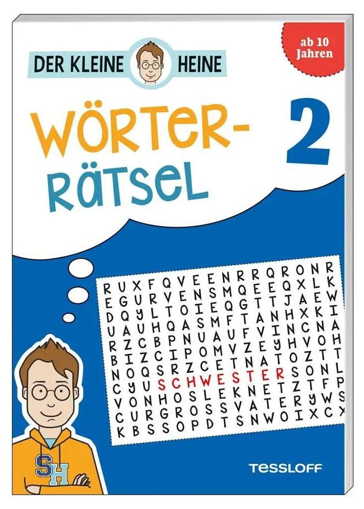 Tessloff Der kleine Heine Wörterrätsel 2. Ab 10 Jahren