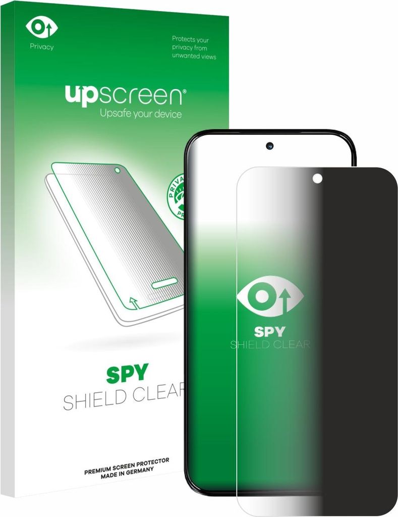 Für Motorola Moto G77 Sichtschutzfolie Schutzfolie upscreen Anti-Spy Privacy Sichtschutz Blickschutz Display Schutz Folie Blaulichtfilter