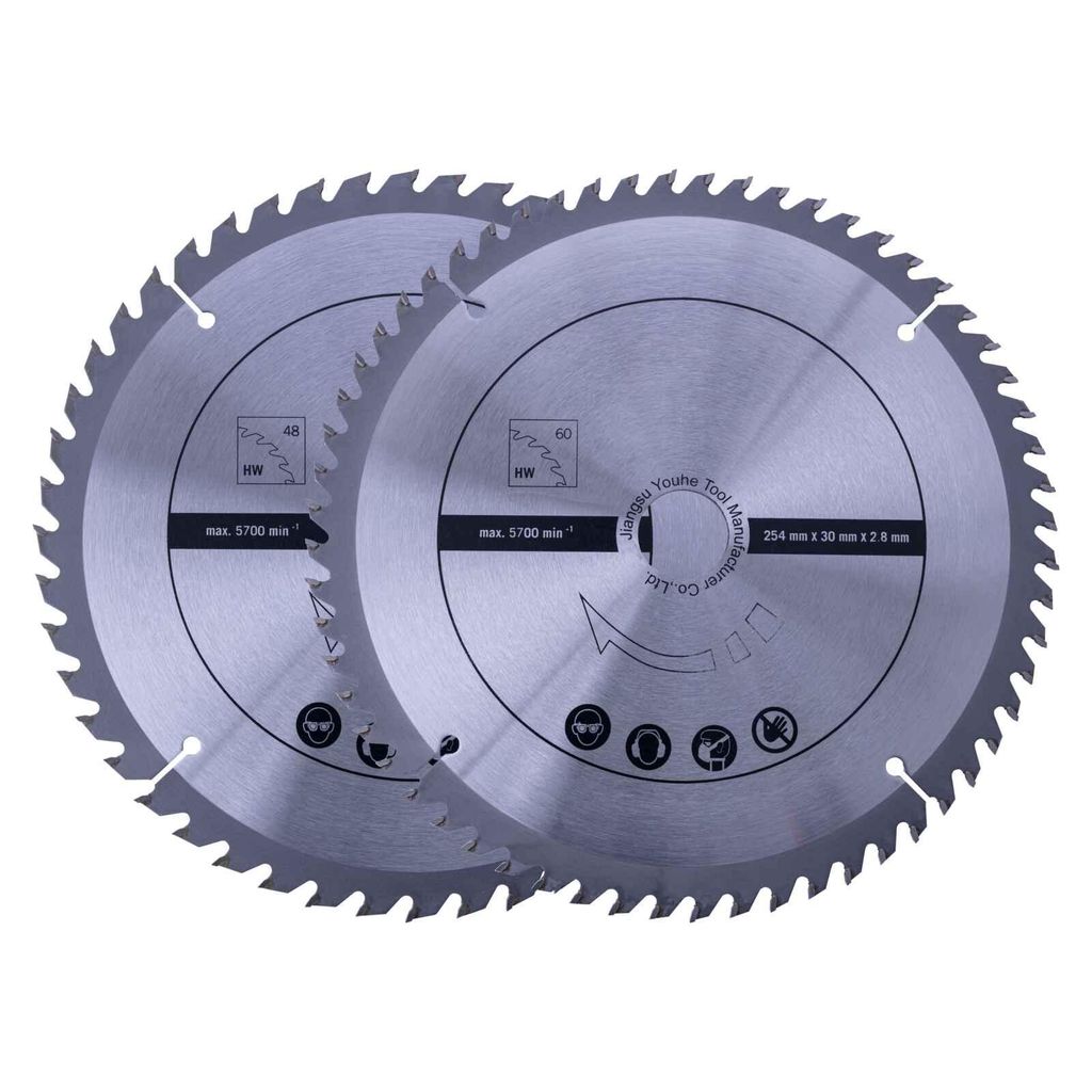 SCHEPPACH 2dílná sada pilových kotoučů HW 254mm x 30mm Obrázek produktu 