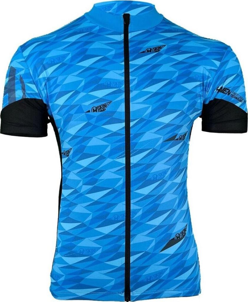 HAVEN Kurzarm Fahrradtrikot - SKINFIT NEO - Blau/Schwarz M