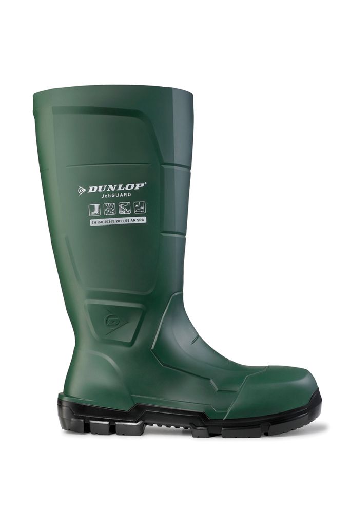 Bottes De Sécurité Industrielles Dunlop Jobguard - Antidérapantes SRC - Confort Snug-fit - Taille S5