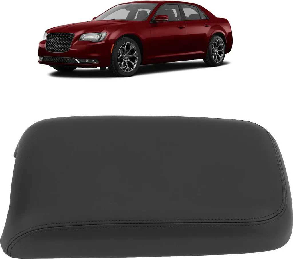 Housse de console centrale pour Chrysler 300 en cuir polyuréthane - 2