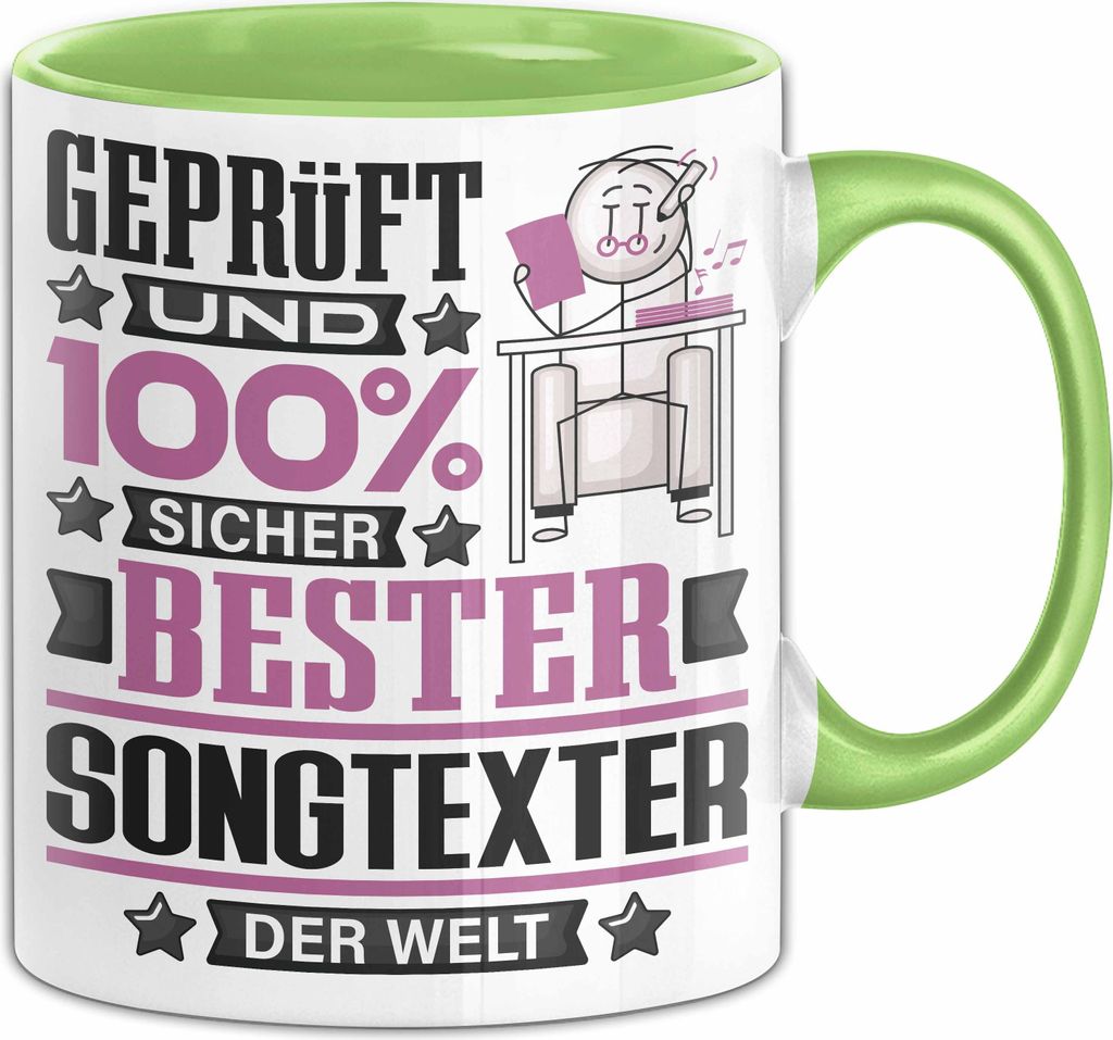 Songtexter Geschenk Lustiger Spruch für Songtexter Produktbild 