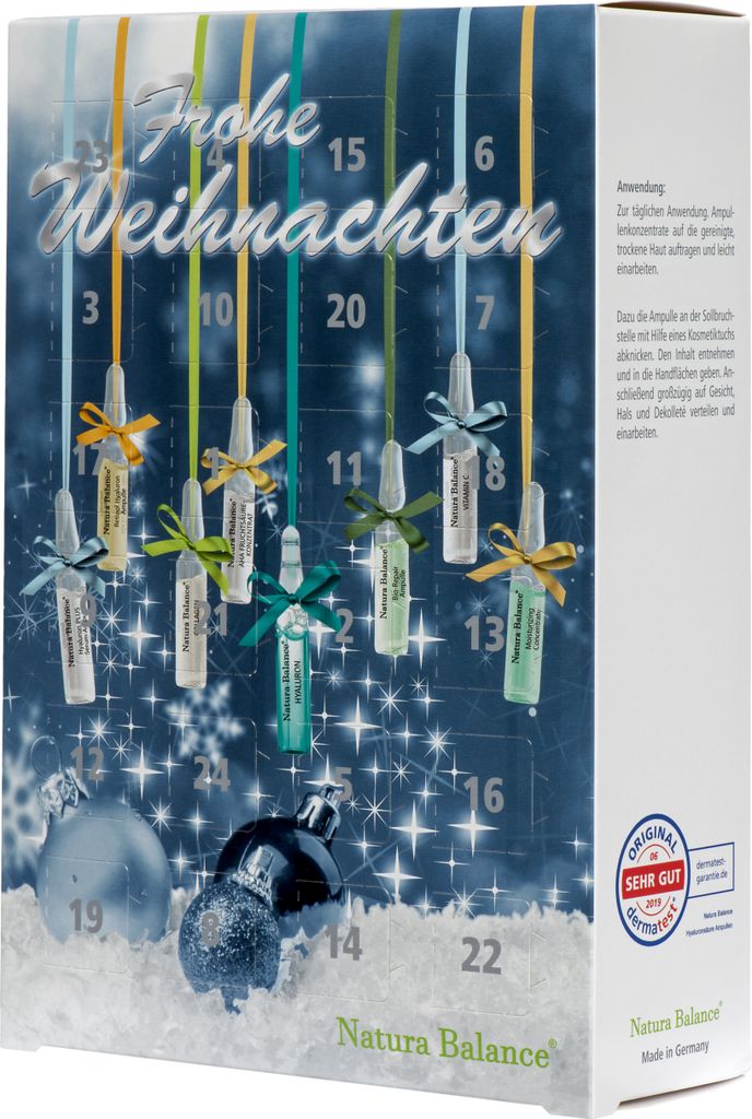2025 Weihnachten Beauty Ampullen Adventskalender Pflege 8 Produktbild