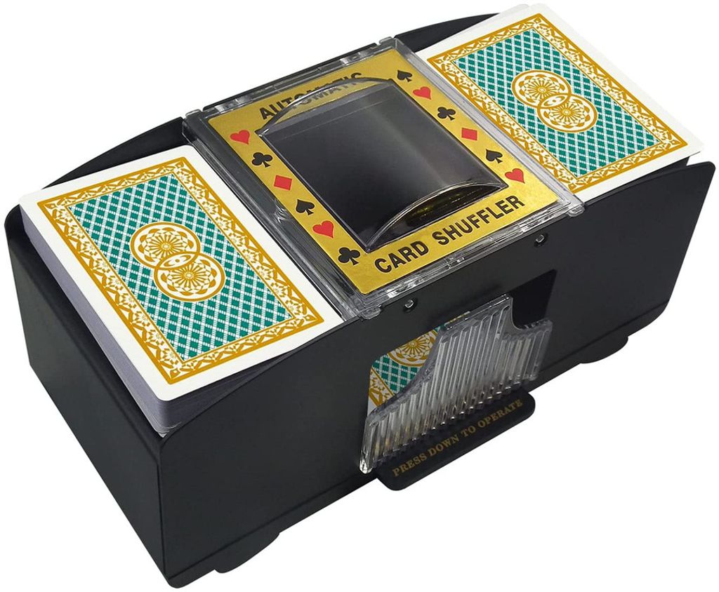 Automatische Poker Karte Mischmaschine Kartenmischer für Kartenspiel 