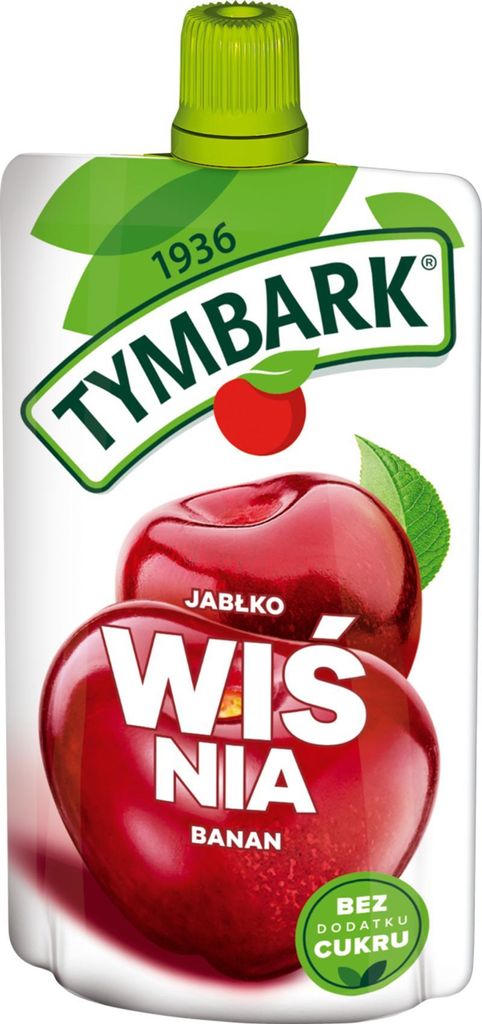 Tymbark Mus O Smaku Jabłko - Wiśnia - Banan 120 G Zdjęcie produktu 