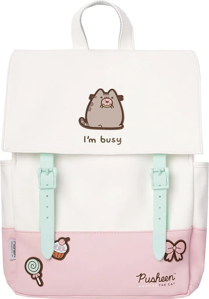 Sac à dos Pusheen Rose - Fini le désordre avec ses multiples rangements
