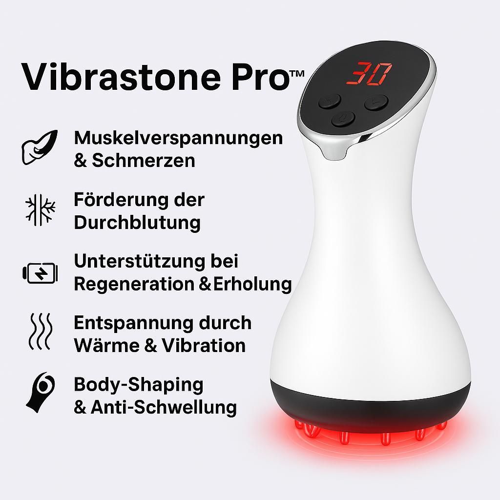 vibration gegen verspannung Vibrastone Pro™ Gua-Schockwellen-Massagegerät