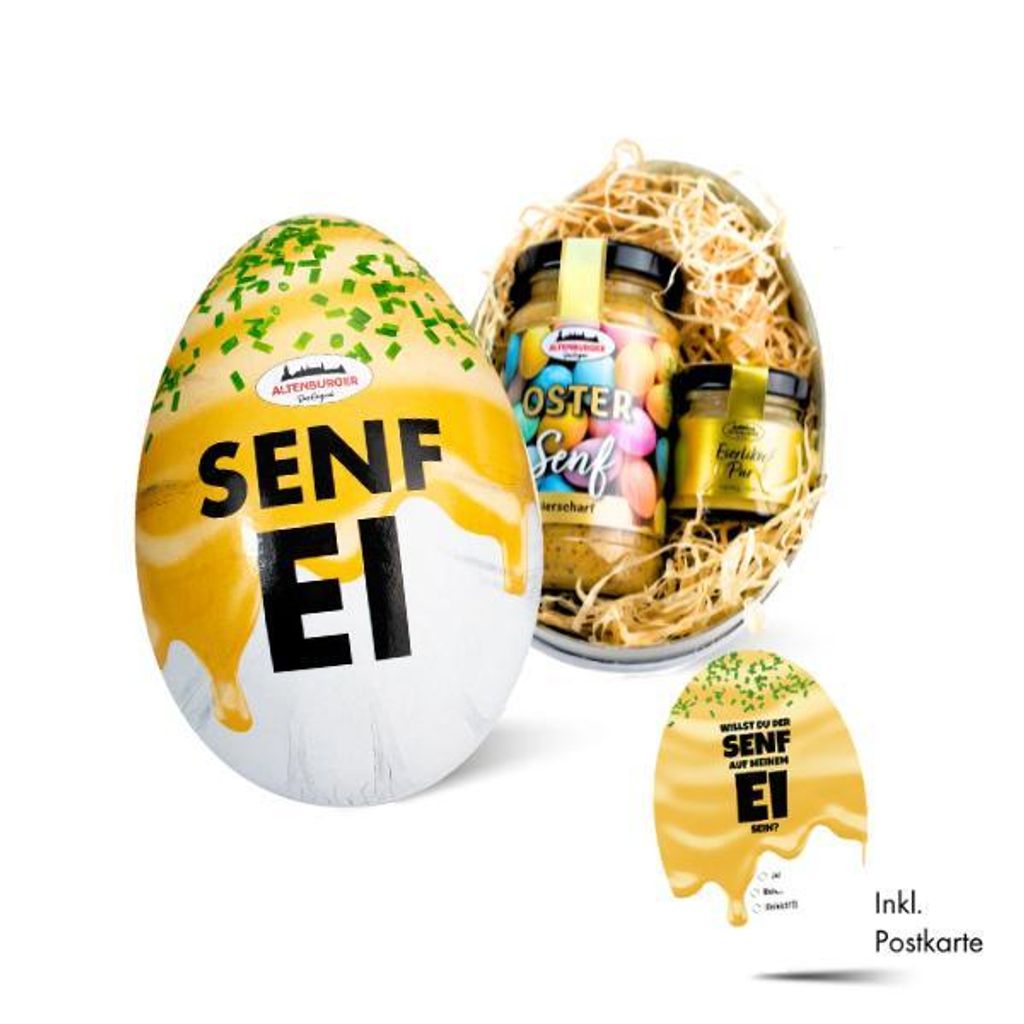 Senfe Senfei mit Oster Senf Senfe