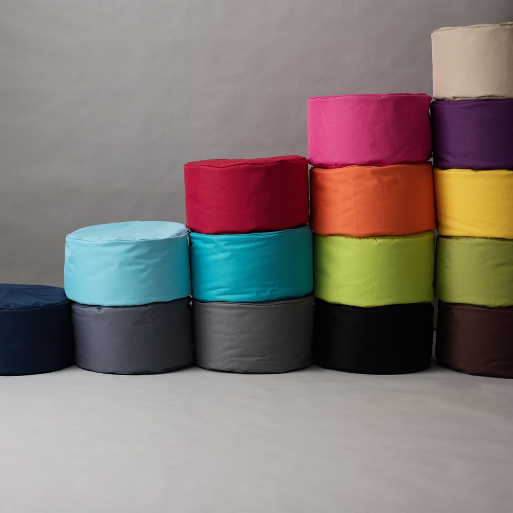 LUMALAND Sitzsack Pouf (50 L) - In- & outdoor - Grau Produktbild 14