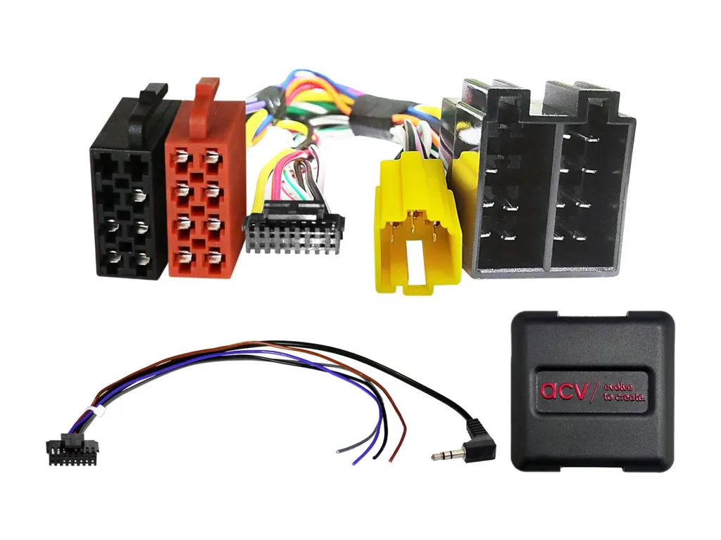 Adaptateur SWC Plug and Play pour Dacia et Renault ACV 42XRN004-0 Noir