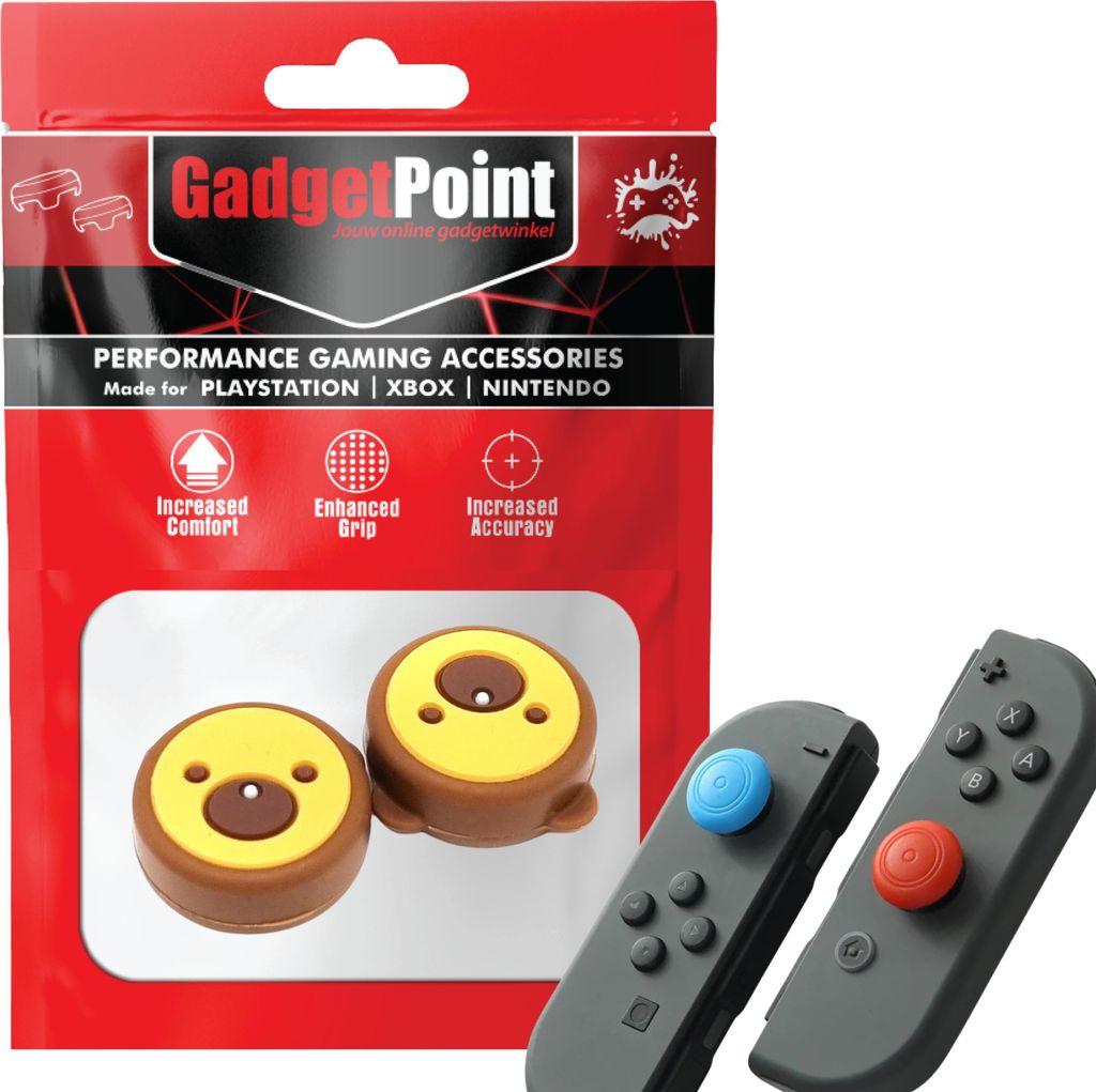 Thumbgrips - Thumb Grips voor Nintendo Switch Joy-Con Controllers - Gaming Thumbgrips - Performance Anti-Slip Thumbsticks - Bescherming Accessoires...