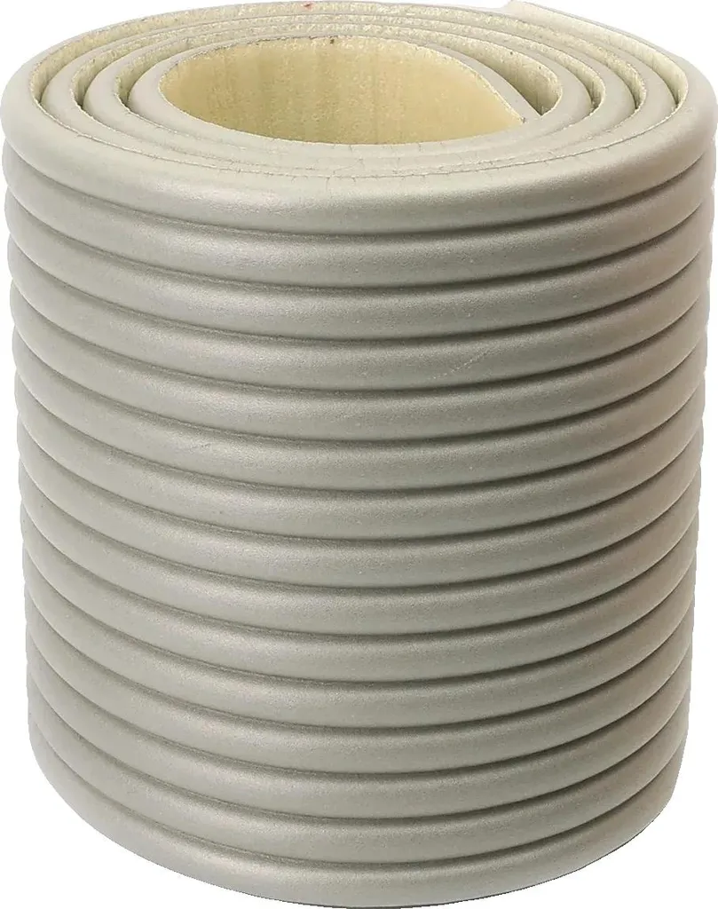 Strisce 3D Anti-Collisione Grigio Chiaro: 10m Sicurezza High-Density