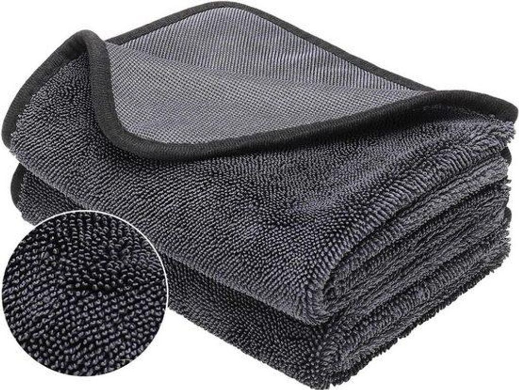 2 Stück Trockentuch XXL 40x60cm Dusche Bad Mikrofasertuch