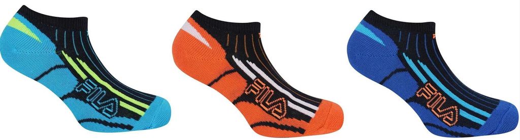Fila Socken 3er-Pack Jr Boy Sneaker Navy Mix