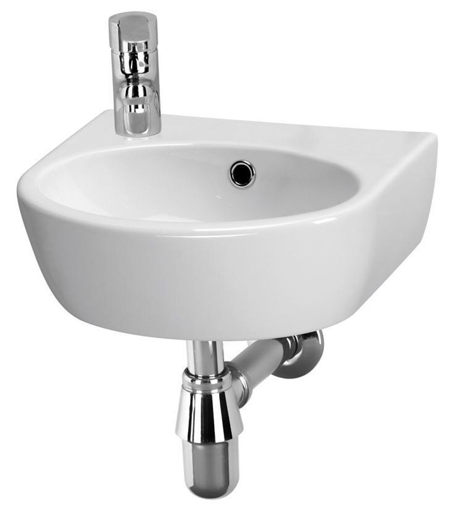 CERSANIT Waschbecken Wandmontierter Waschtisch PARVA 40 L