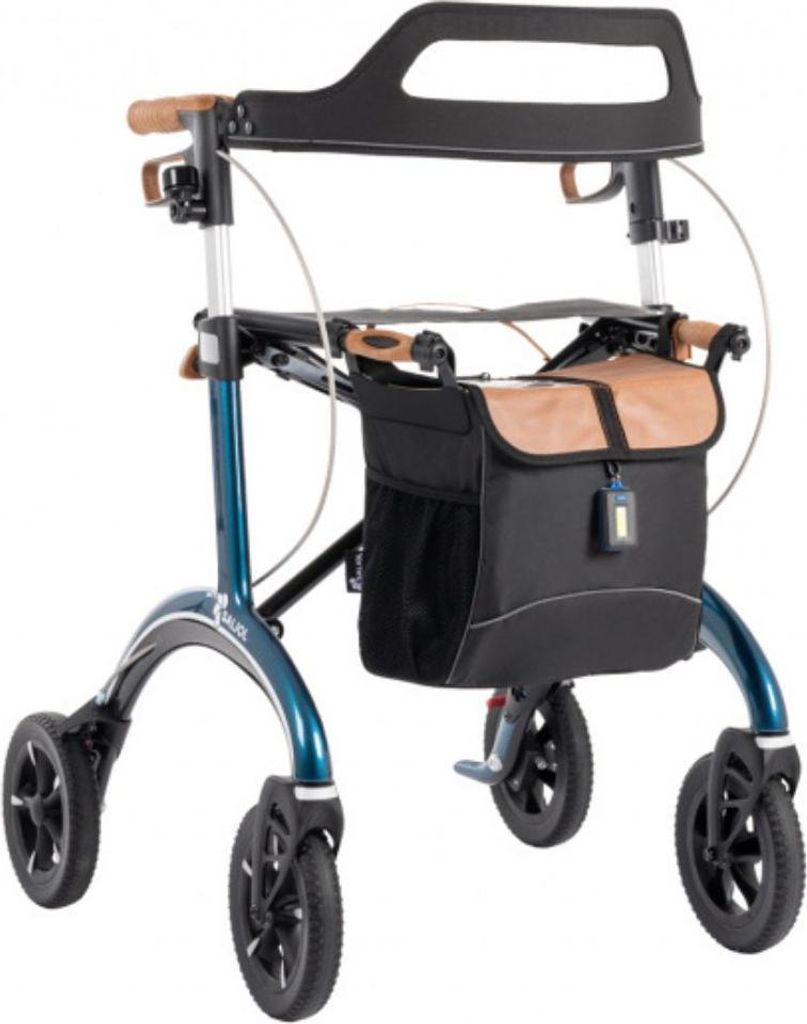 Saljol Carbon Rollator Midnight Blue – Leichtgewicht 5,8 Produktbild 
