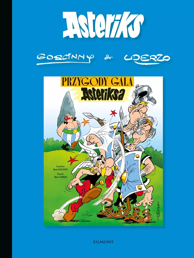 Album BD Asteriks T.1 Przygody Gala Asteriksa Édition Cartonné Relié