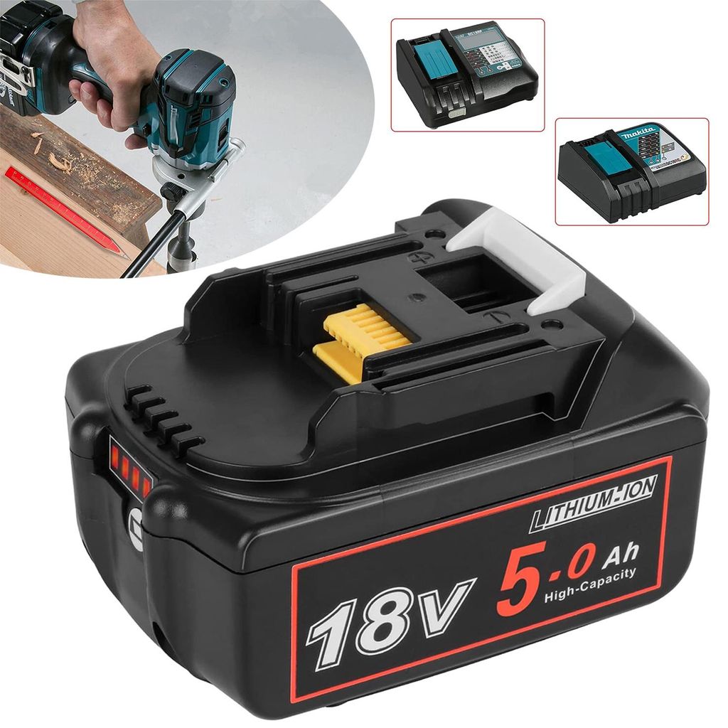 Akku Kompatibel mit Makita BL1860B BL1850 BL1855 BL1840 Produktbild 